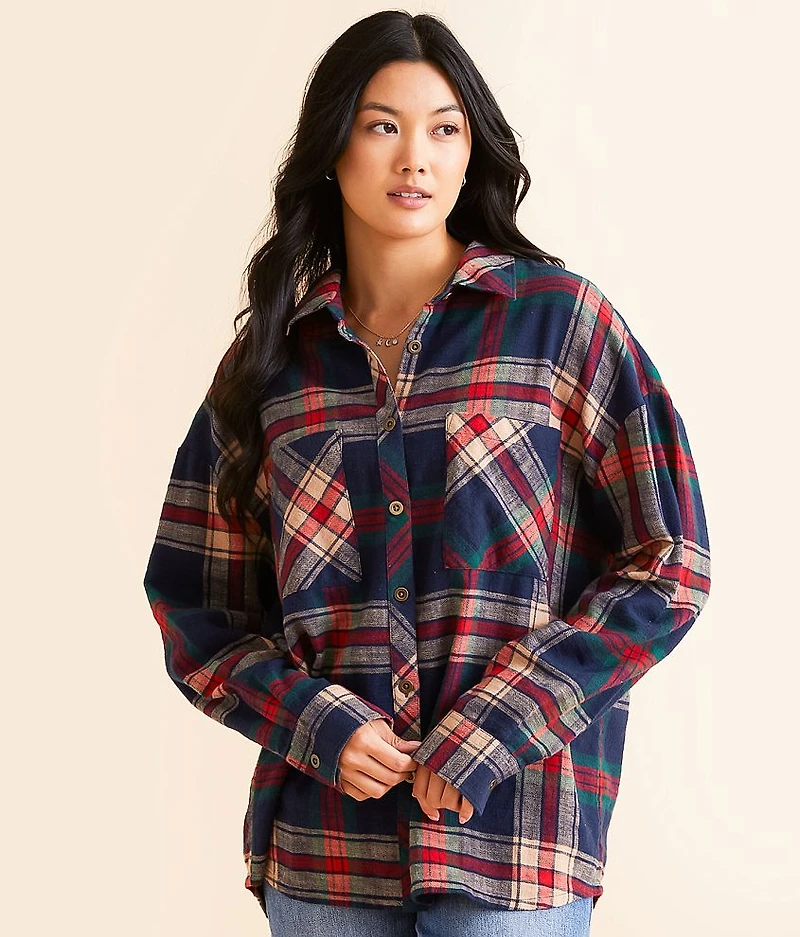 Plaid Boyfriend Shirt