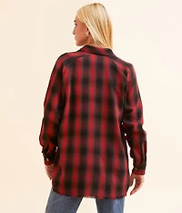 Plaid Flannel Boyfriend Shirt