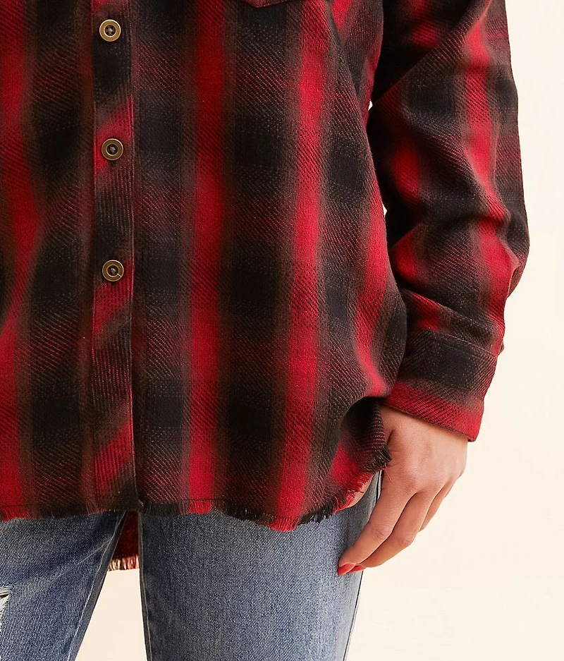Plaid Flannel Boyfriend Shirt