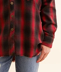 Plaid Flannel Boyfriend Shirt