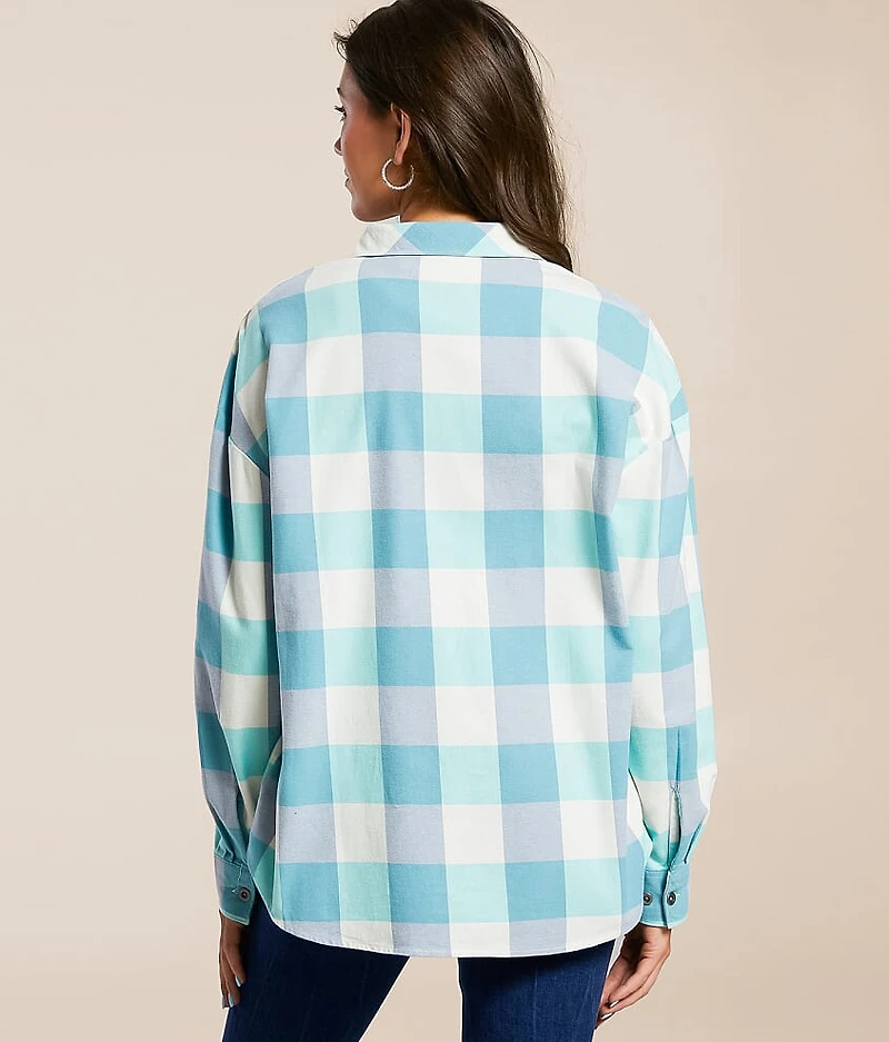 Plaid Boyfriend Shirt