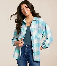 Plaid Boyfriend Shirt