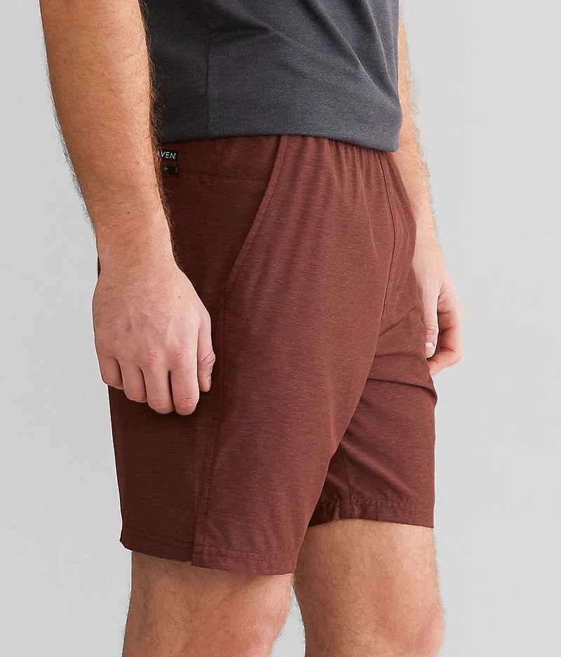 Marled Performance Stretch Short