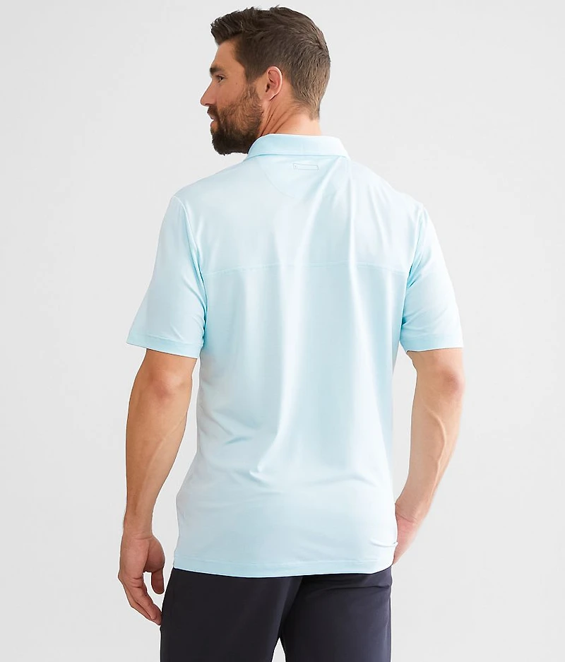 Striped Performance Polo