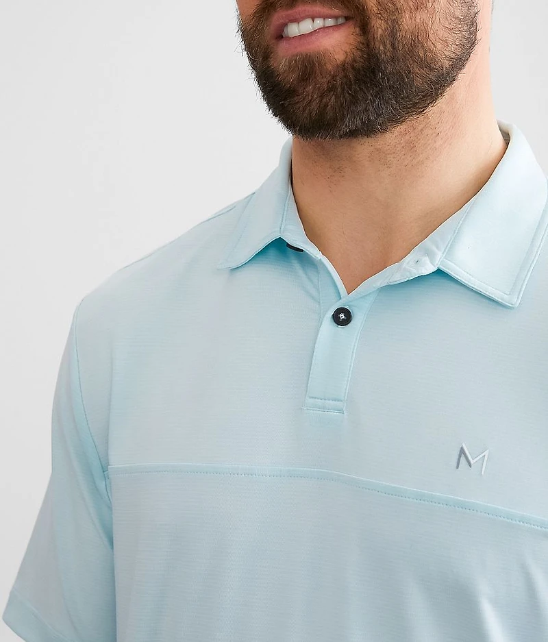 Striped Performance Polo