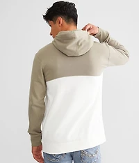 Color Block Hooded Sweatshirt