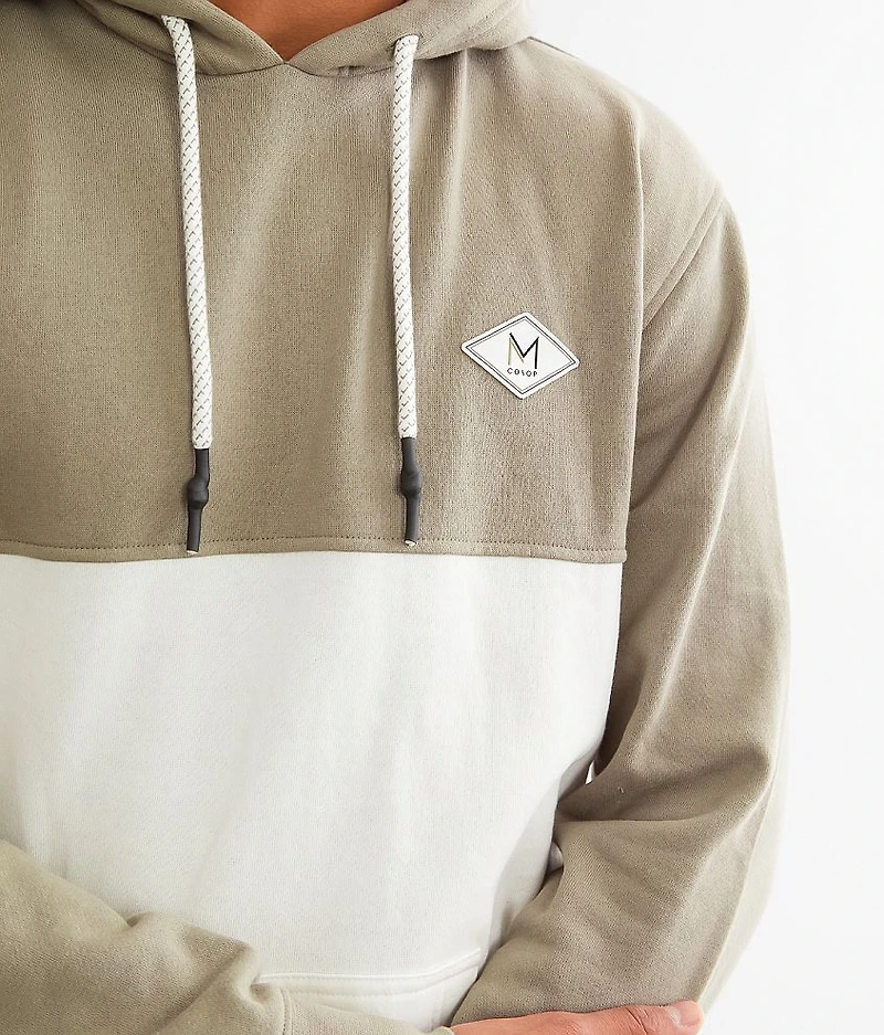 Color Block Hooded Sweatshirt