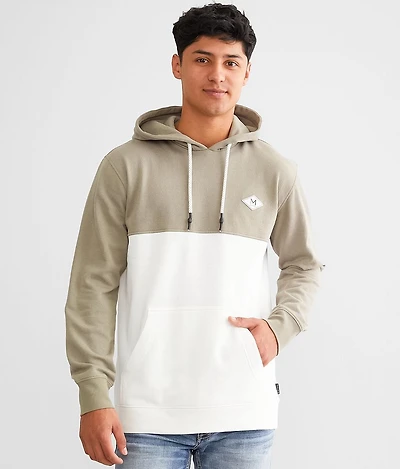 Color Block Hooded Sweatshirt