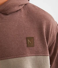 Color Block Hooded Sweatshirt