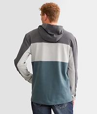 Color Block Fleece Hoodie