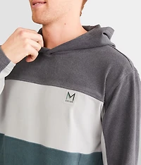 Color Block Fleece Hoodie