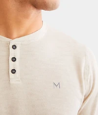 Marled Performance Henley