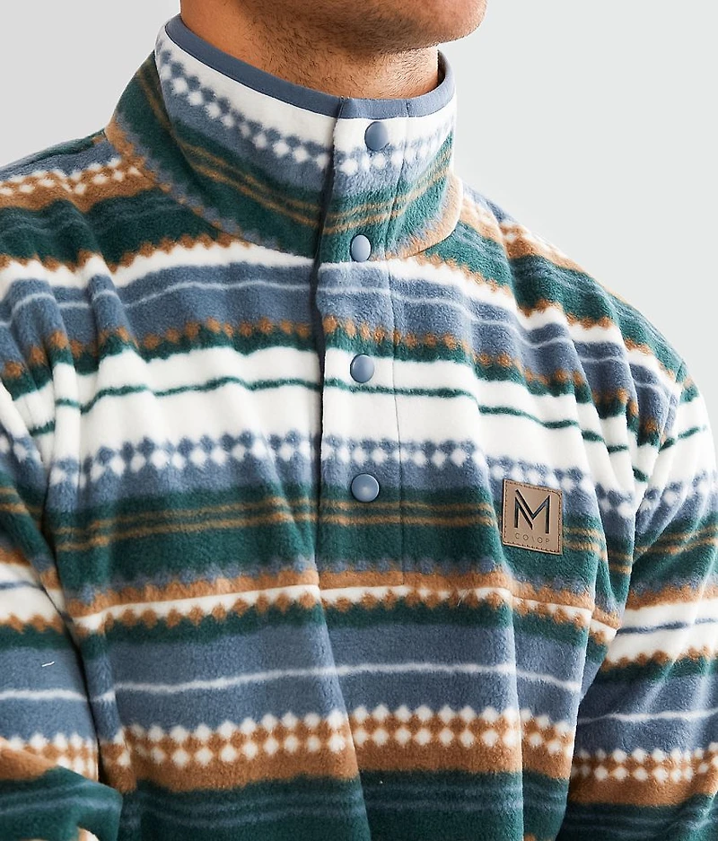 Fleece Henley Pullover