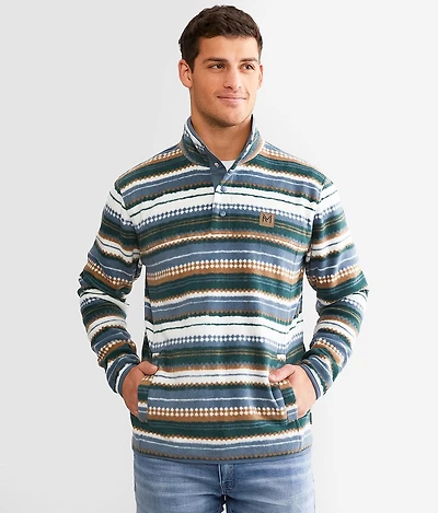 Fleece Henley Pullover