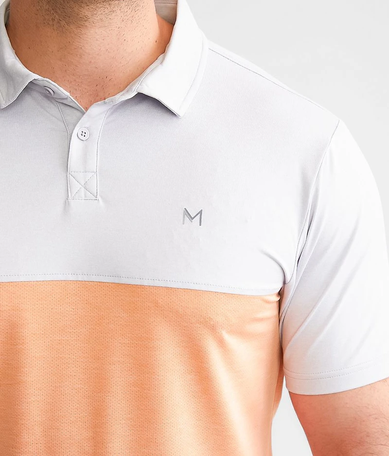 Color Block Performance Polo