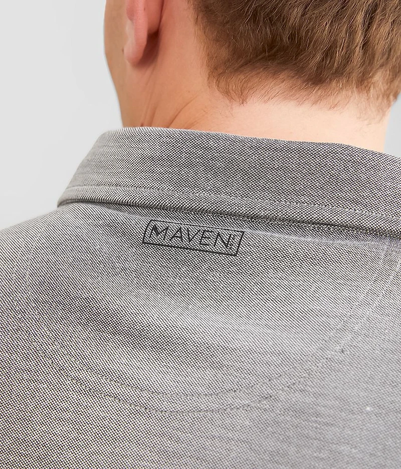 Striped Performance Polo