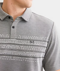 Striped Performance Polo