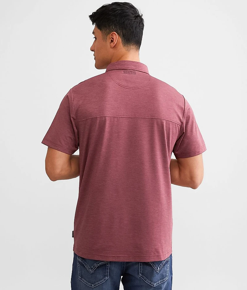 Perforated Performance Polo