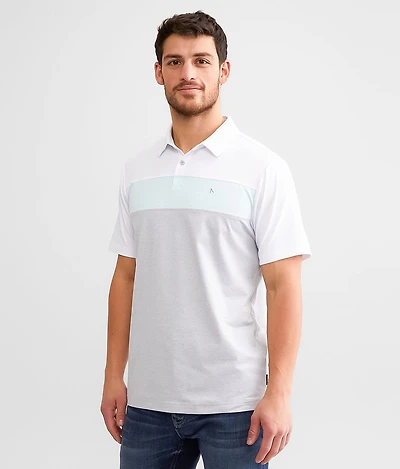 Striped Performance Polo