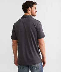 Striped Performance Polo