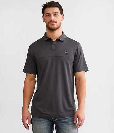 Striped Performance Polo