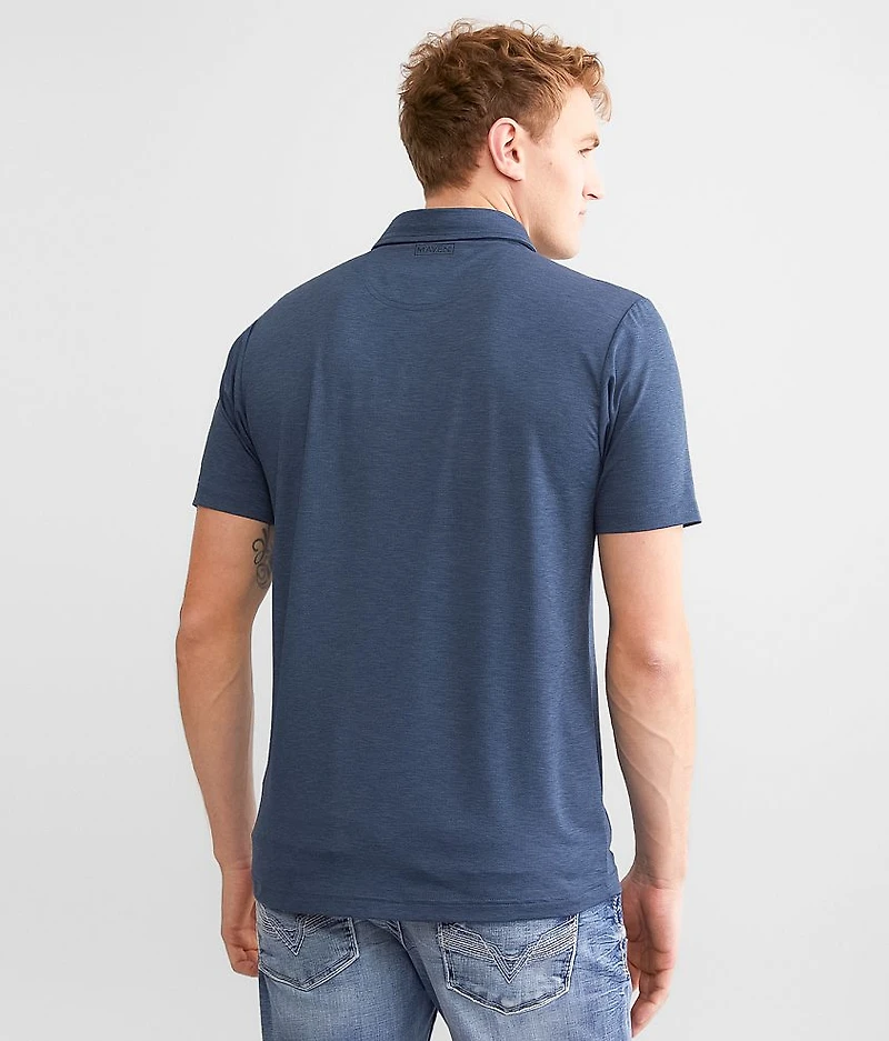 Striped Performance Polo