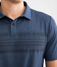 Striped Performance Polo