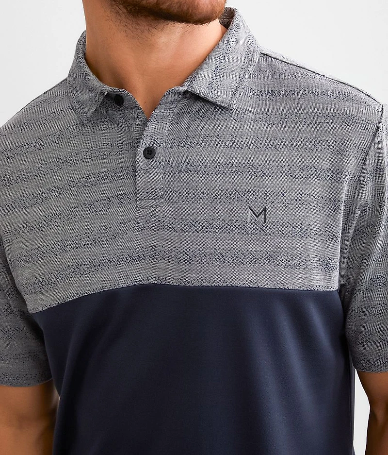 Striped Performance Polo