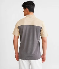 Striped Performance Polo