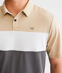 Striped Performance Polo
