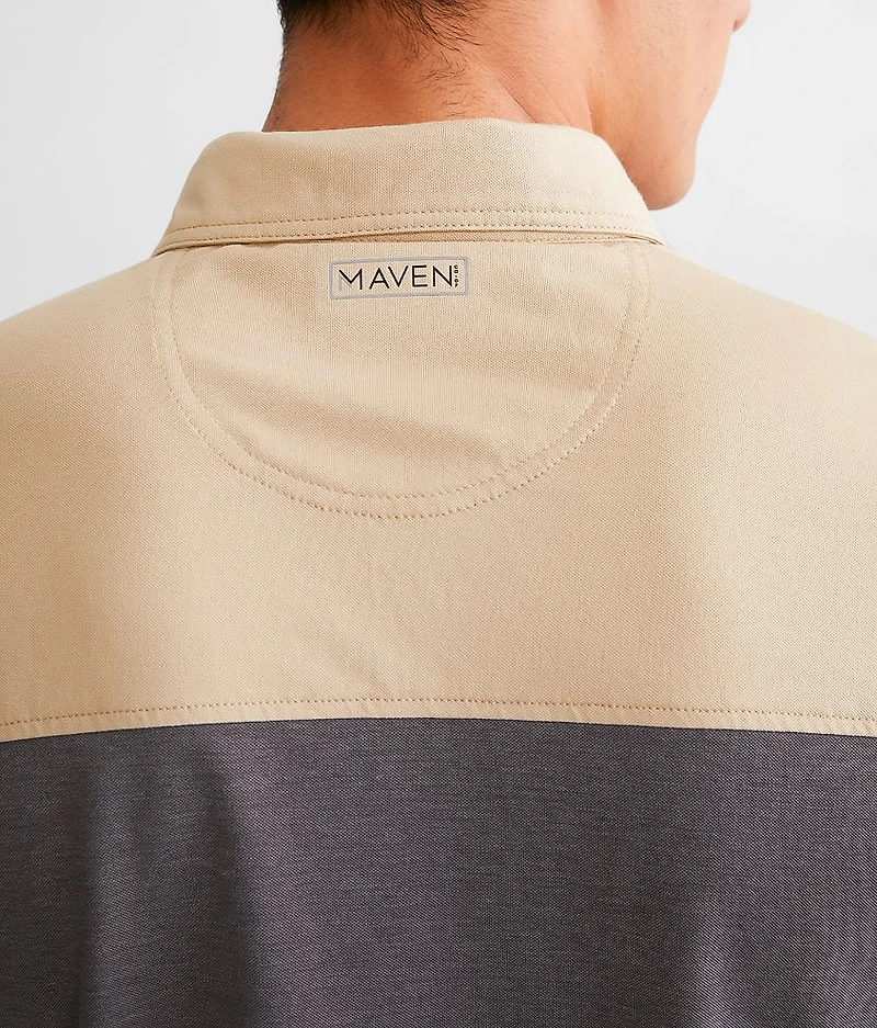 Striped Performance Polo