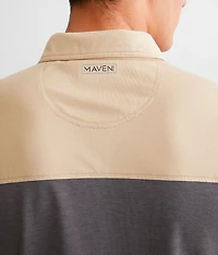 Striped Performance Polo