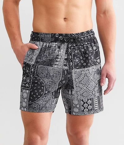 Bandana Swim Trunks