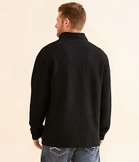 Textured Quarter Zip Pullover