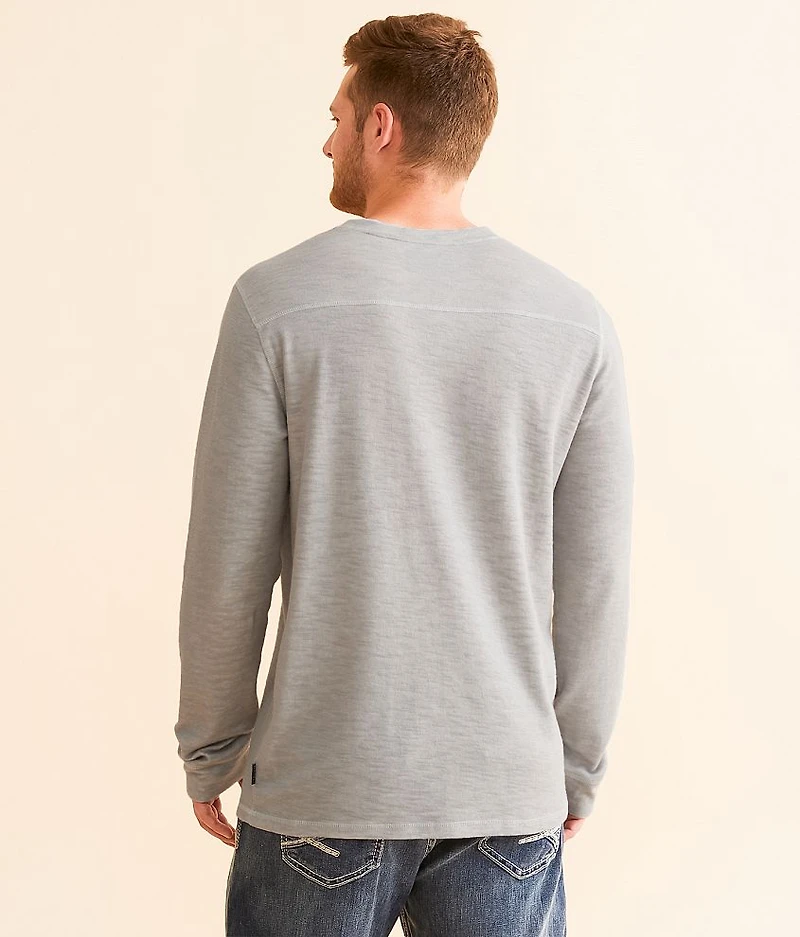 Heat Slub Knit Henley