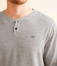 Heat Slub Knit Henley