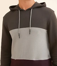 Tri Blocked Hoodie
