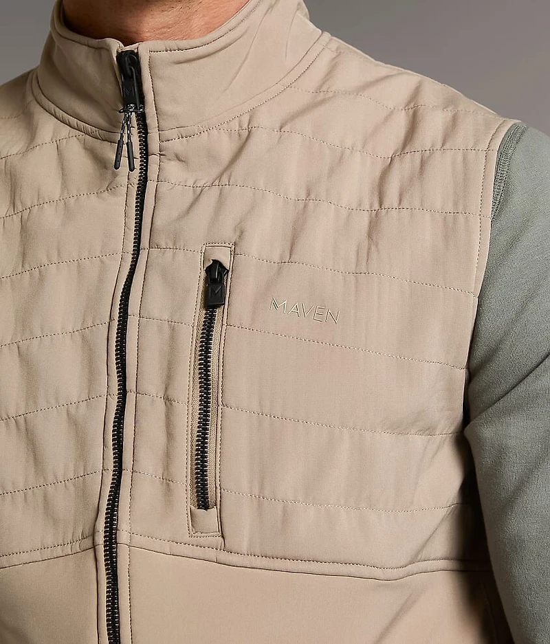 Heat Fungi Mixed Media Vest