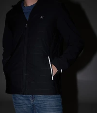 Heat Quilted Softshell Hooded Jacket