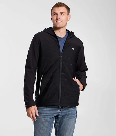 Heat Quilted Softshell Hooded Jacket
