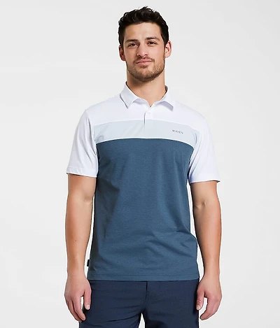 Club Color Block Performance Polo