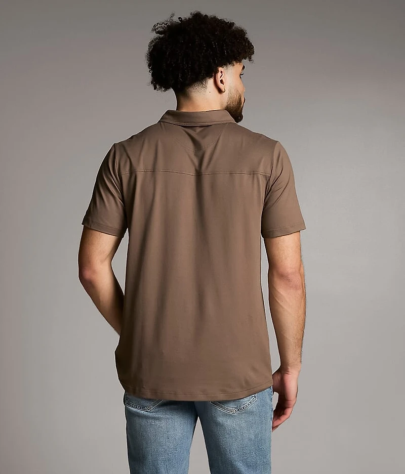 Club Color Block Performance Polo