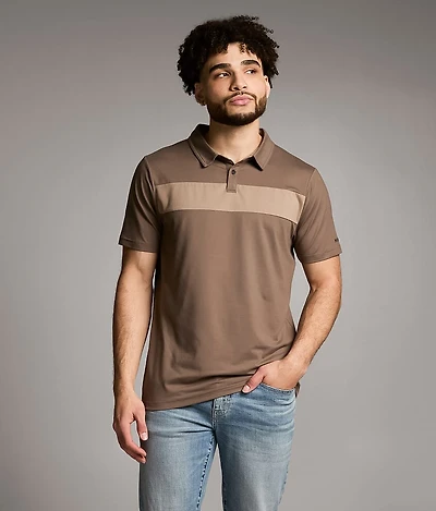 Club Color Block Performance Polo