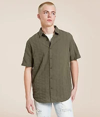 Embroidered Stripe Shirt