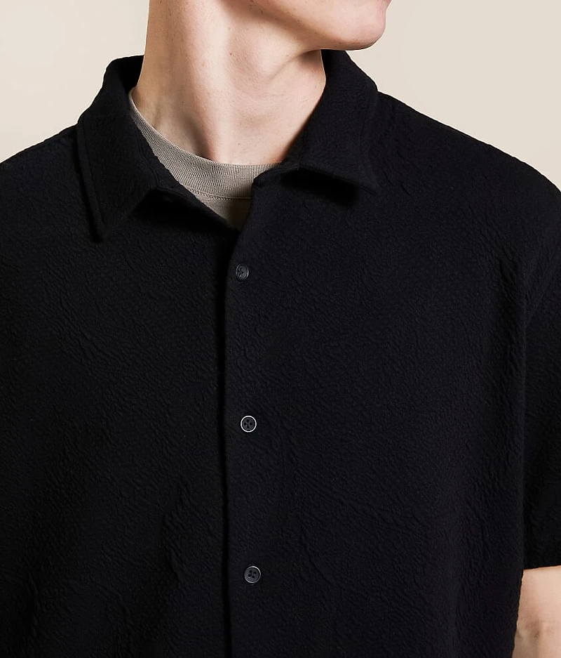 Textured Stretch Shirt