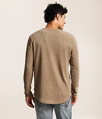 Open Weave Ribbed T-Shirt