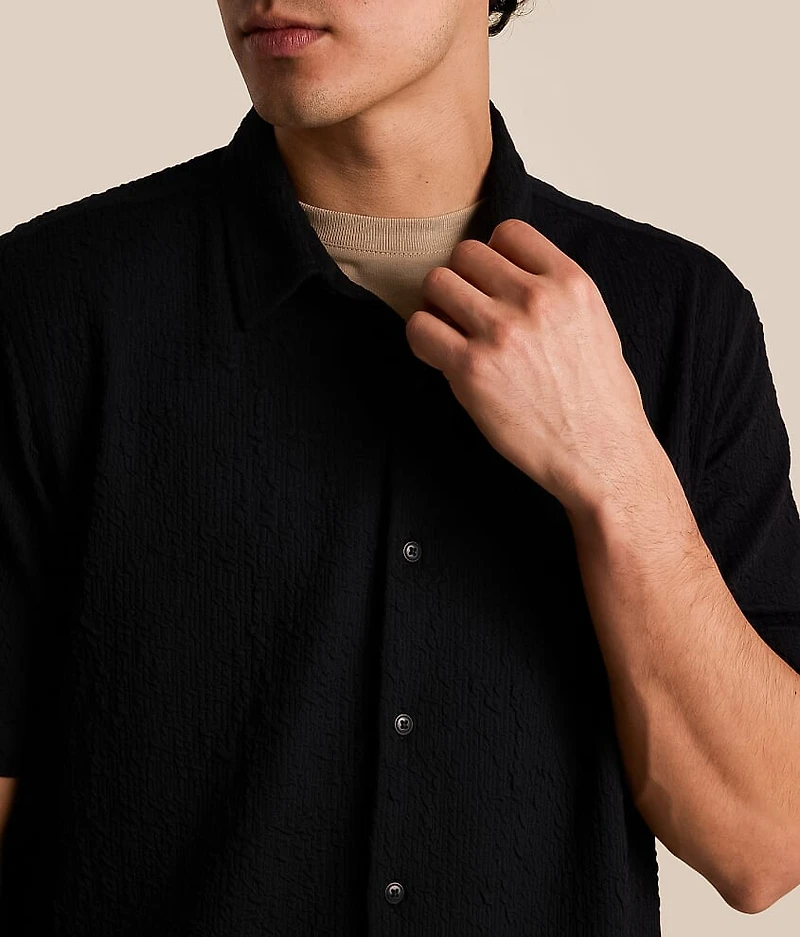 Textured Knit Shirt