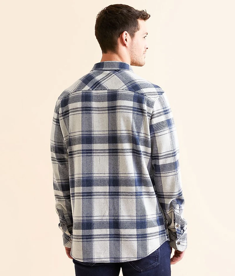 Flannel Knit Standard Stretch Shirt