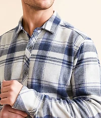 Flannel Knit Standard Stretch Shirt