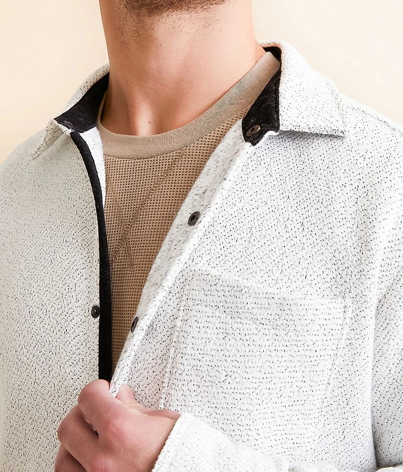Athletic Sweater Knit Shirt